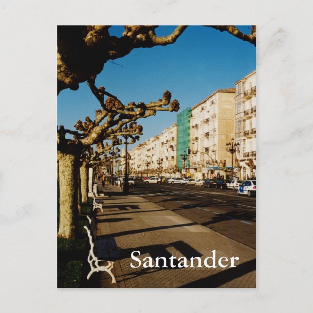 Santander Holiday Postcard (Front)