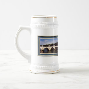 Sant'Angelo Bridge in Rome, Italy Beer Stein