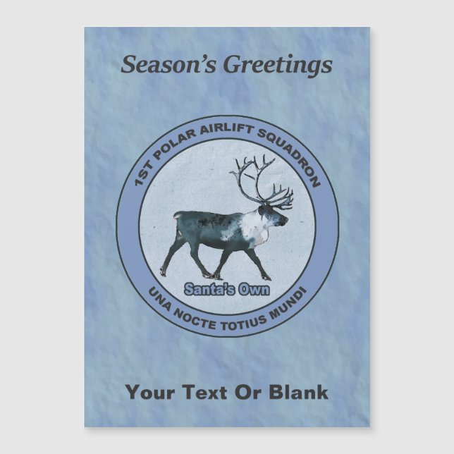 Santa's 1st Polar Airlift Sqdn - Subdued (Front)