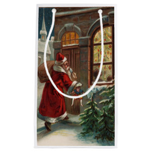 Santa's at the Door Gift Bag
