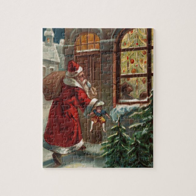 Santa's at the Door Puzzle (Vertical)