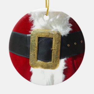 Santa's Belt [Ornament] Ceramic Tree Decoration