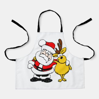 SANTA'S BESTFRIEND THE REINDEER APRON