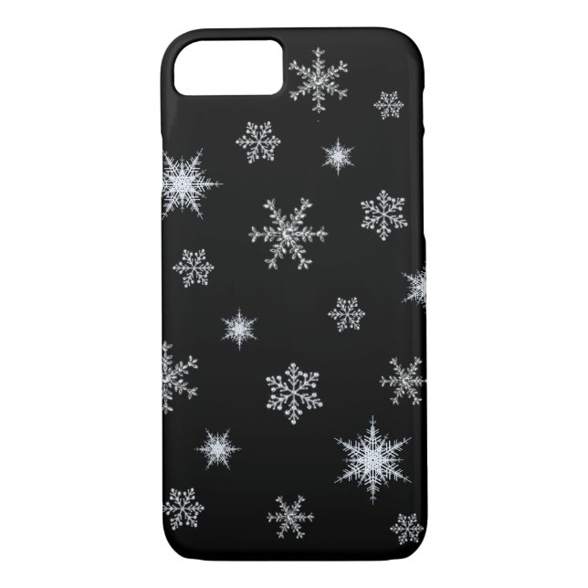 Santa's Black iPhone Case (Back)