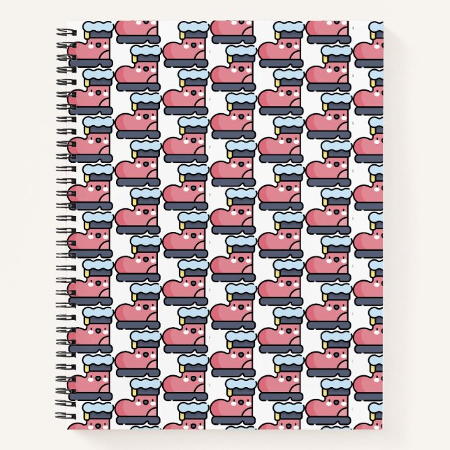 santa's boot notebook (Front)