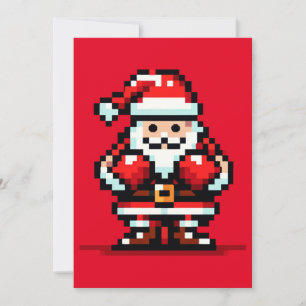 Santa's Boxing Match - Holiday Showdown Card