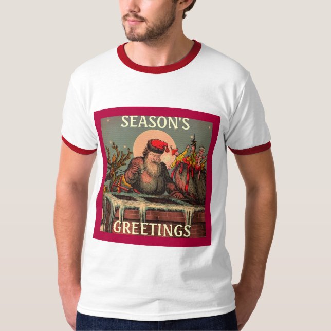Santa's Chimney T-Shirt (Front)