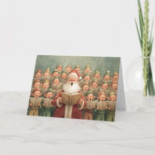 Santa's Choir Holiday Card