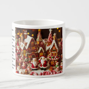 Santa's Christmas Village Add Child's Name Cup