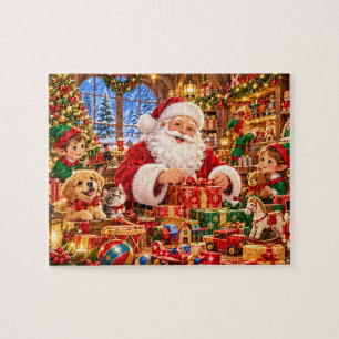 Santa's Christmas Workshop Jigsaw Puzzle