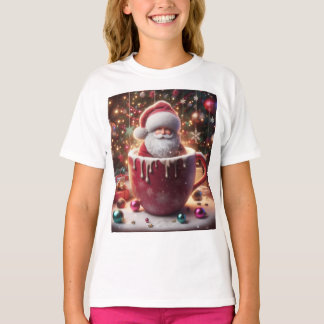 Santa's Cosy Cup T-Shirt
