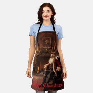 Santa's Cozy Nook Apron