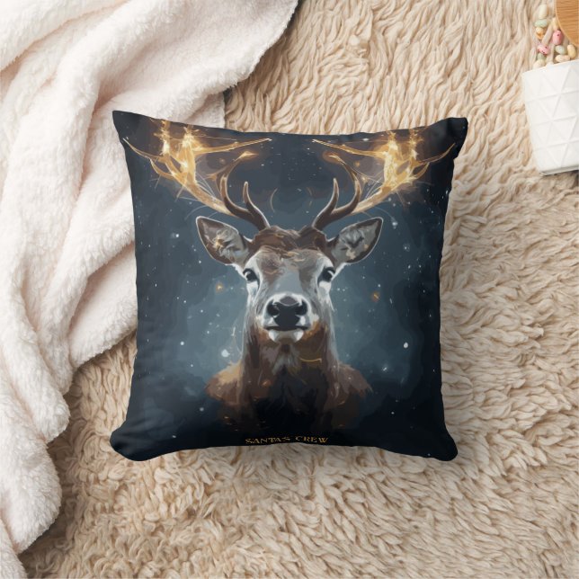 Santa's Crew  Cushion (Blanket)