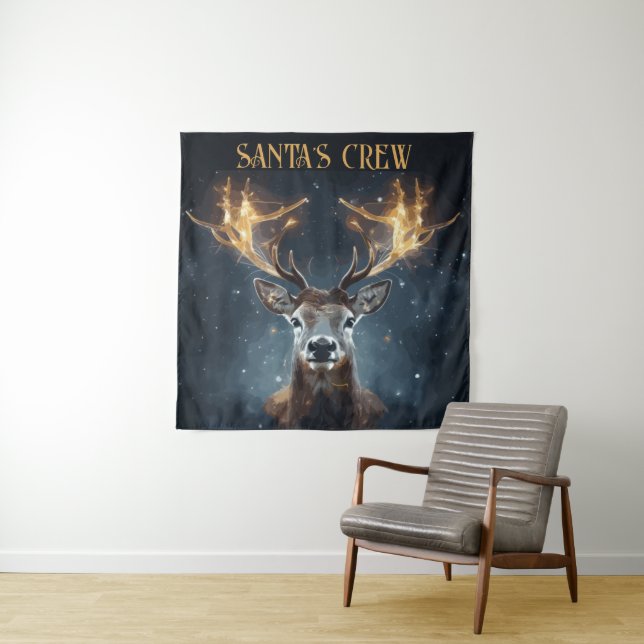 Santa's Crew  Tapestry (In Situ (Horizontal))