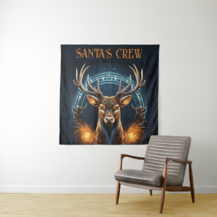 Santa's Crew  Tapestry