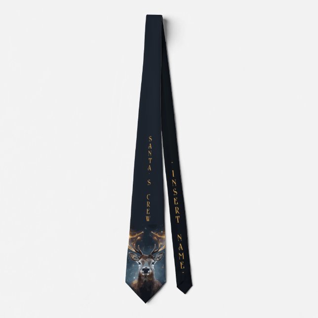 Santa's Crew  Tie (Front)