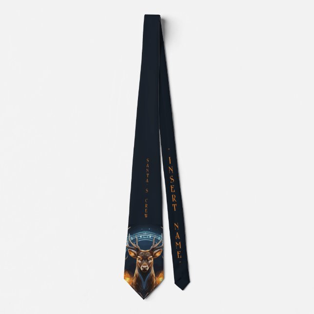 Santa's Crew  Tie (Front)