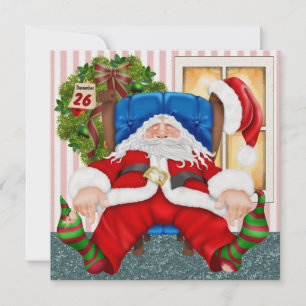 Santa's Day Off - SRF Invitation