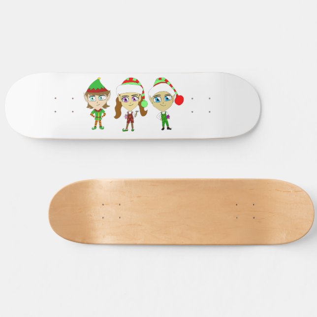 Santas elves     skateboard (Horz)