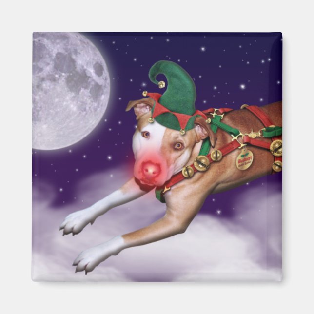 Santa's Employee of the Month Magnet (Front)