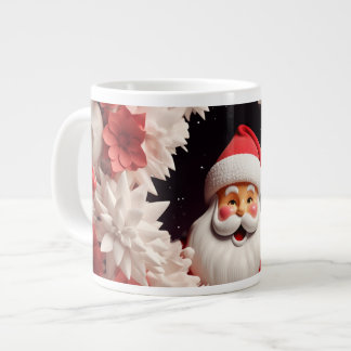 Santa's Enchanted Night Garden Jumbo Mug