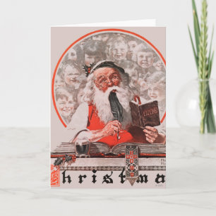 Santa's Expenses Holiday Card