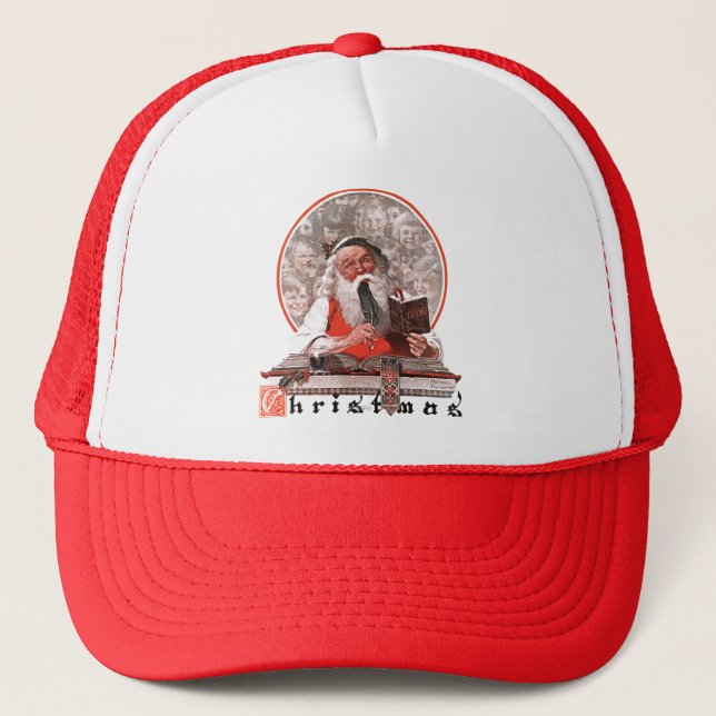 Santa's Expenses Trucker Hat (Front)