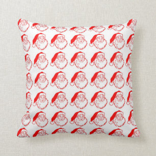 Santa's Face Pattern 2 Cushion