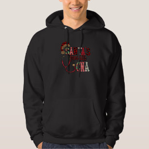 Santa's Favorite CNA Certified Nursing Assistant N Hoodie