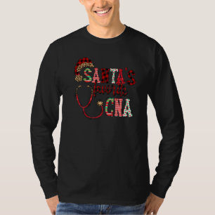 Santa's Favorite CNA Certified Nursing Assistant N T-Shirt