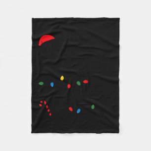 Santa's Favorite Helper Funny Christmas  Fleece Blanket