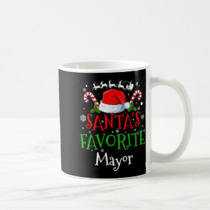 Santa's Favorite Mayor Christmas Party Coffee Mug