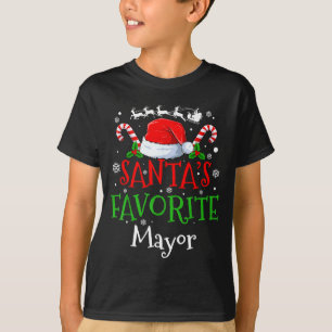 Santa's Favorite Mayor Christmas Party  T-Shirt