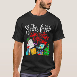Santa's Favorite Patient Registration Crew Access T-Shirt