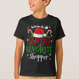 Santa's Favorite Shopper Christmas Party  T-Shirt