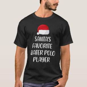 Santas Favorite Water Polo Player Christmas Water 