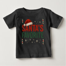 Santa's Favourite Baby top