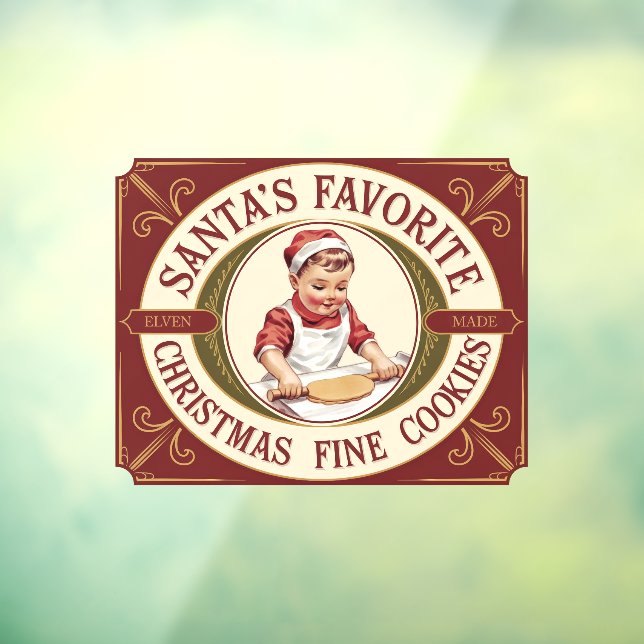 Santa's Favourite Christmas fine cookies (Sheet 3)