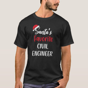 Santas Favourite Civil Engineer   Christmas   Paja T-Shirt