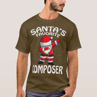 Santas Favourite Composer Christmas T-Shirt