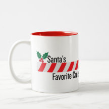 Santa's Favourite Cruiser Mug