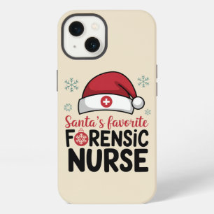 Santas Favourite Forensic Nurse Funny Christmas iPhone 13 Case