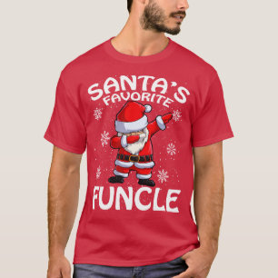 Santas Favourite Funcle Christmas T-Shirt