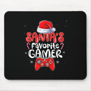 Santa's Favourite Gamer Mouse Pad