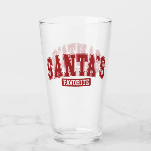 Santas Favourite Glass