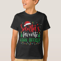 Santa's Favourite Loan Officer Christmas Santa Hat