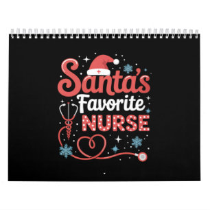 Santa's Favourite Nurse Christmas  Calendar