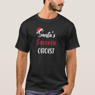 Santas Favourite Oboist Christmas oboe Pajama T-Shirt
