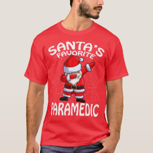 Santas Favourite Paramedic Christmas T-Shirt