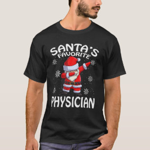 Santa's Favourite Physician Christmas T-Shirt